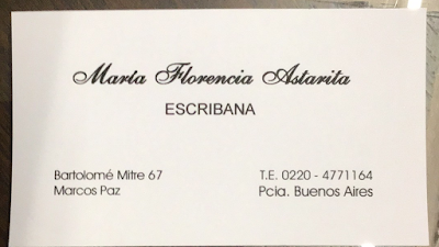 Escribanía María Florencia Astarita