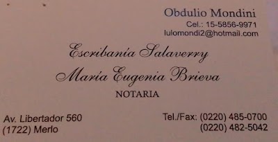 Escribania Salaverry