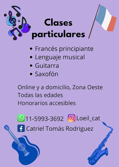 Escuela de Música y Francés