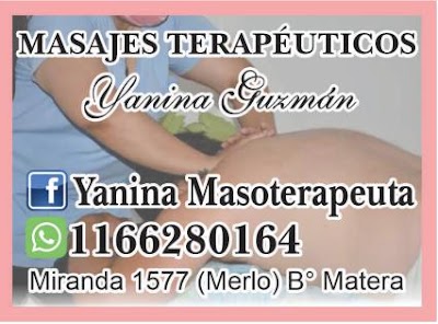 Yanina Guzmán masoterapeuta