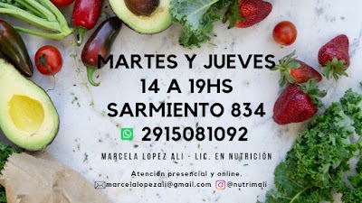 Nutricionista - Lic. Marcela Lopez Ali