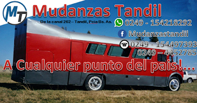 Mudanzas Tandil (A cualquier parte del pais)