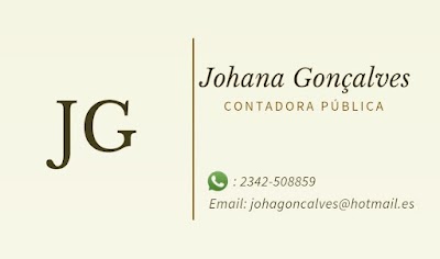 Contadora Pública - Johana Goncalves