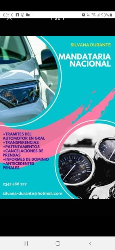 GESTORIA DEL AUTOMOTOR Silvana S Durante