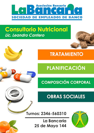 Lic. Leandro Cantero - Nutricionista