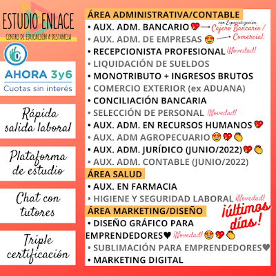 ESTUDIO ENLACE - ASESORAMIENTO Y CAPACITACIONES -