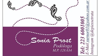 PODÓLOGA SONIA PROST