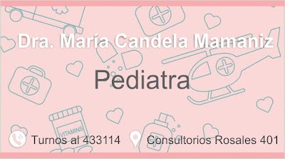 Dra. Maria Candela Mamaniz (pediatra - Punta Alta)