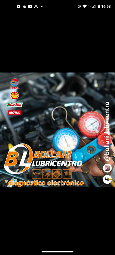 Bollani lubricentro aire acondicionado electricidad, diagnóstico computarizado