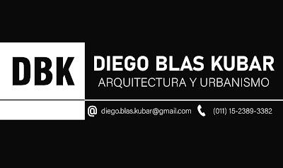 Diego Blas Kubar, Arquitecto