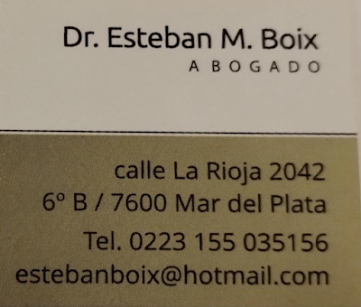 ESTUDIO JURIDICO BOIX & MARTIN. Accidentes de tránsito. Accidentes de trabajo. ART. Amparos de salud. Divorcios y sucesiones.