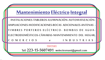 Mantenimiento Eléctrico Integral.