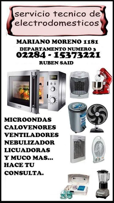 Reparaciones De Electrodomésticos Y Heladeras