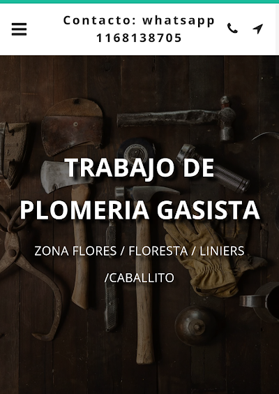 Gasista / Plomero Flores