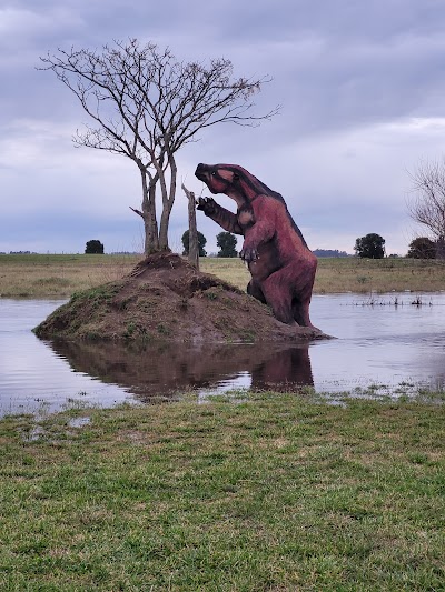 Paisaje del Cuaternario Loberense - Megatherio