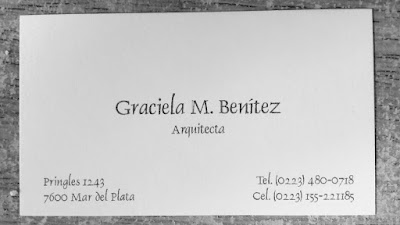 Arquitecta Graciela M. Benitez