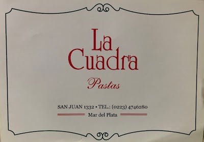 La cuadra pastas