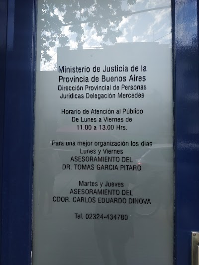 Dirección Provincial de Personas Jurídicas - Oficina Delegada Mercedes