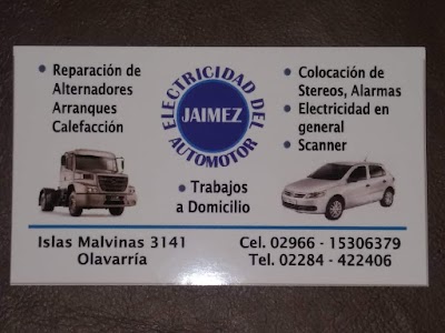 Electricidad del automotor a domicilio