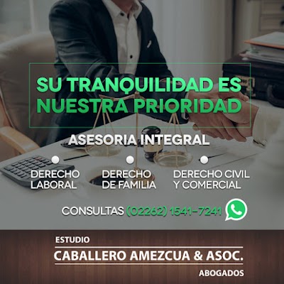 Estudio Jurídico CABALLERO AMEZCUA & Asoc. Abogados en Necochea