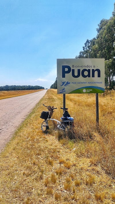 Cartel de Bienvenida "Puán"