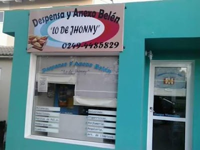 Despensa y anexo belen "lo de jhonny"