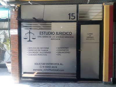 Estudio Juridico Dra. MIRANDA, Maria de los Angeles