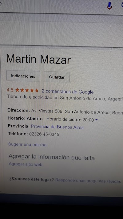 Martín Mazar