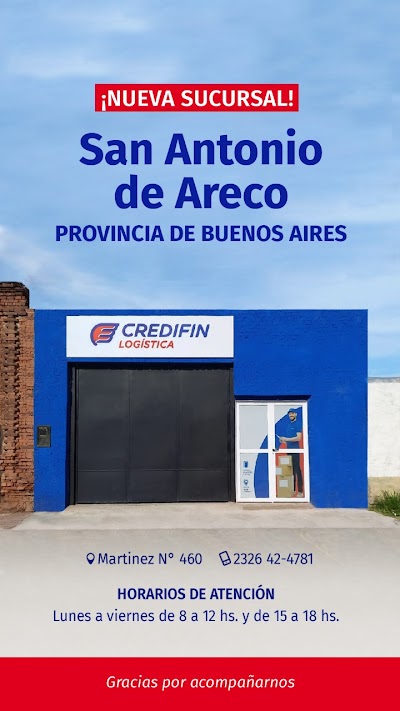 Credifin Logistica San Antonio de Areco