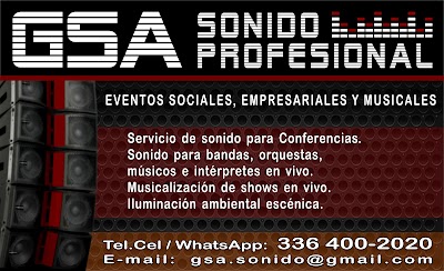 GSA Sonido Profesional