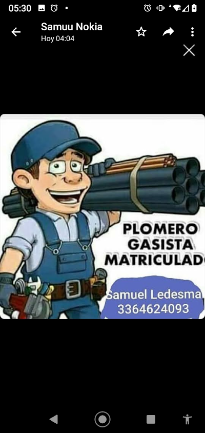 GASISTA MATRICULADO Samuel Ledesma