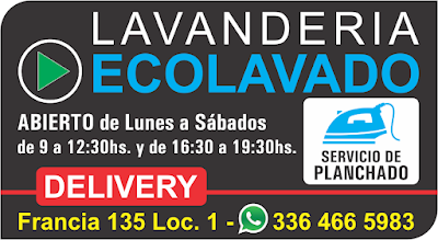 EcoLavado: Lavadero de Acolchados y Ropa. Lavanderia San Nicolas de los Arroyos