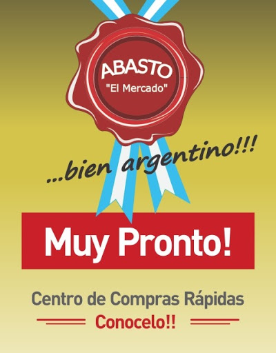 ABASTO " El Mercado " Bien Argentino Centro de Compras rapidas