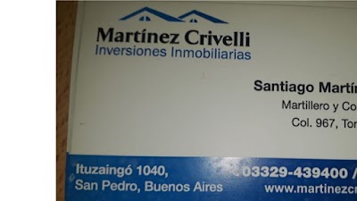 MARTINEZ CRIVELLI - INVERSIONES INMOBILIARIAS