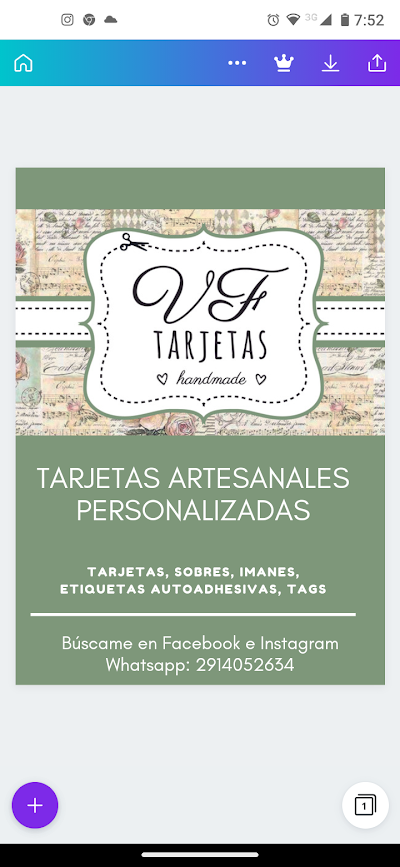 VF tarjetas