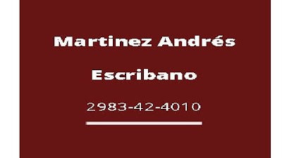 Escribania Martinez Andres