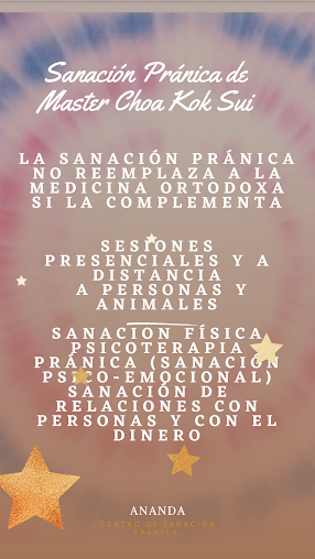 ANANDA: "Sanacion Pránica"