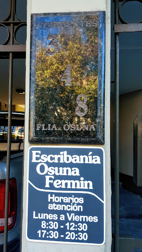 Escribanía Osuna Fermin