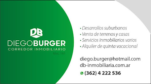 Diego Burger Corredor Inmobiliario MP181