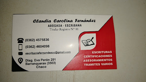 Escribanía Claudia C. Fernández