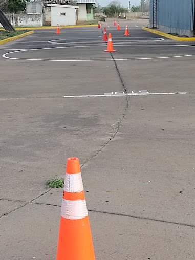 Pista de prueba de manejo