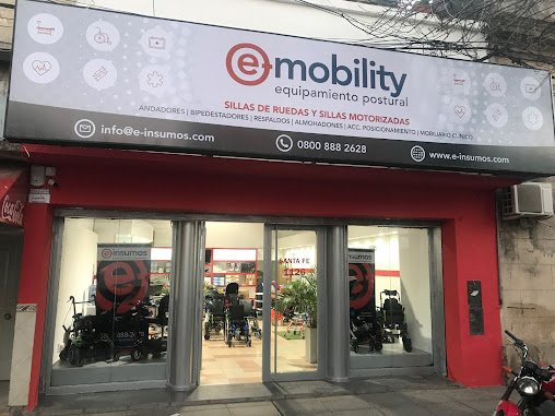 E-MOBILITY Equipamiento Postural