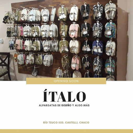 Italo:alpargatas de diseño e indumentaria