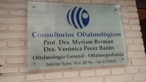 Consultorios Oftalmológicos Prof. Dra MYRIAM BERMAN