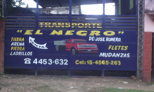 Transporte “El Negro"