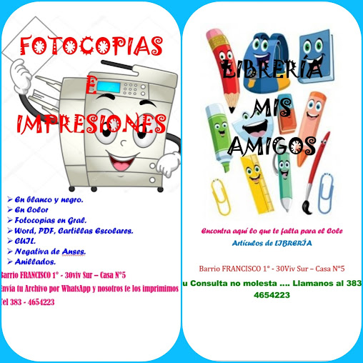 Fotocopias e impresiones