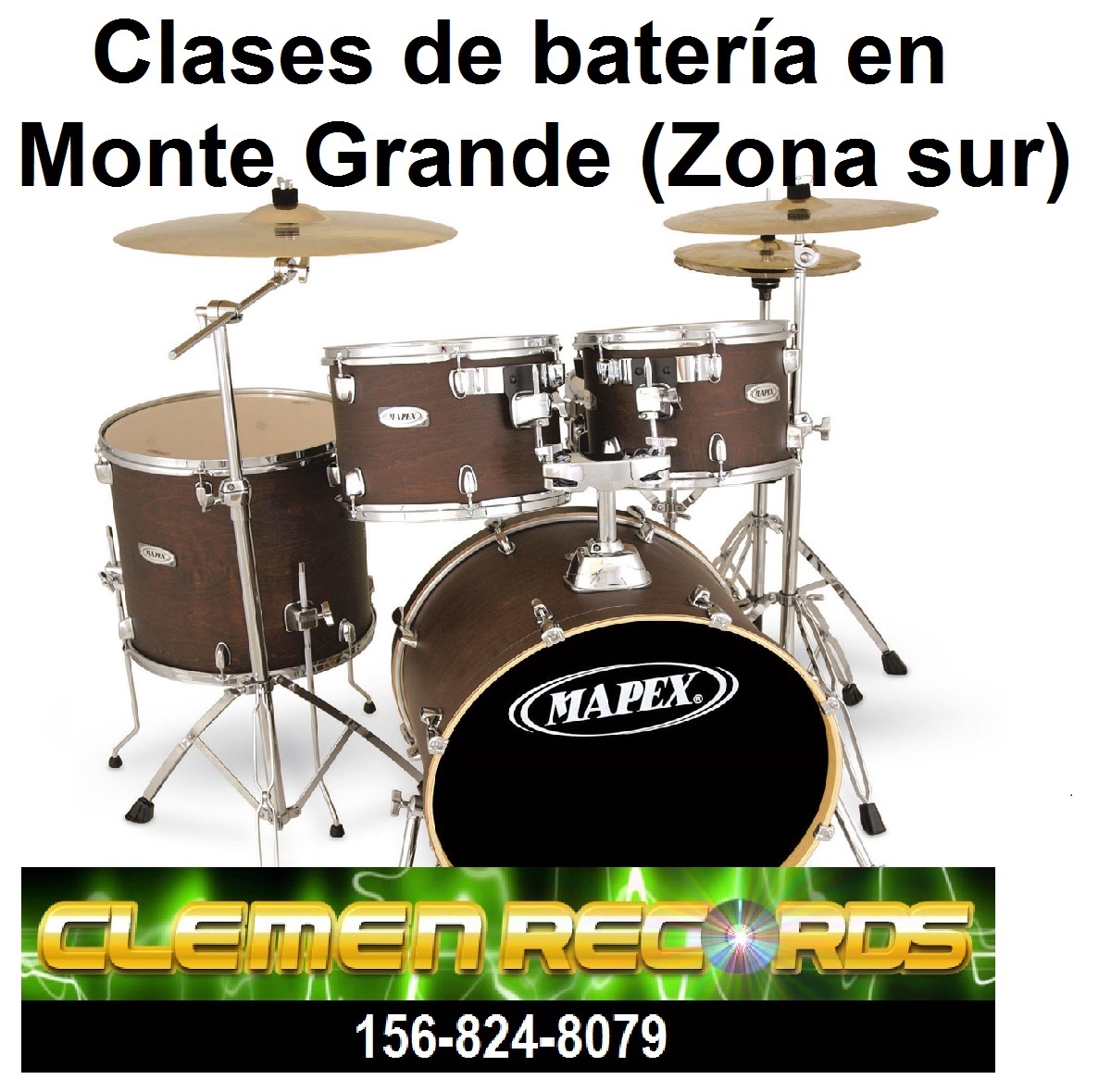 Clases de Bateria en Monte Grande - Profesor de Bateria