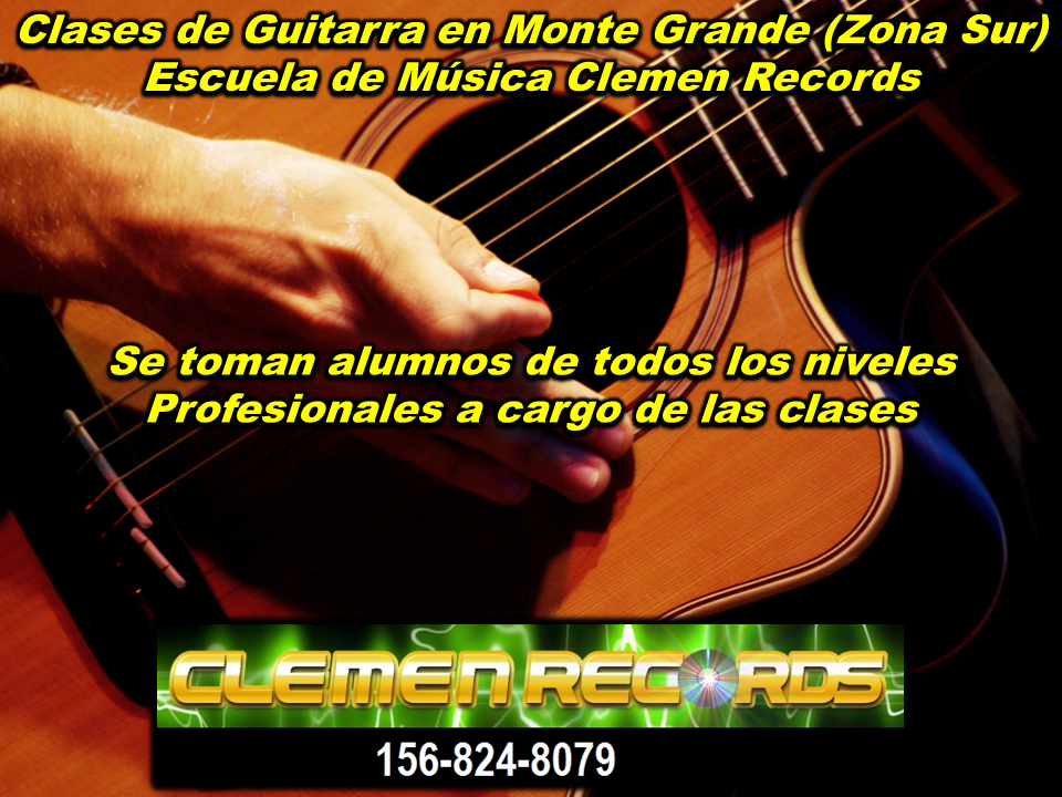 Clases de guitarra en Monte Grande - Profesor de guitarra