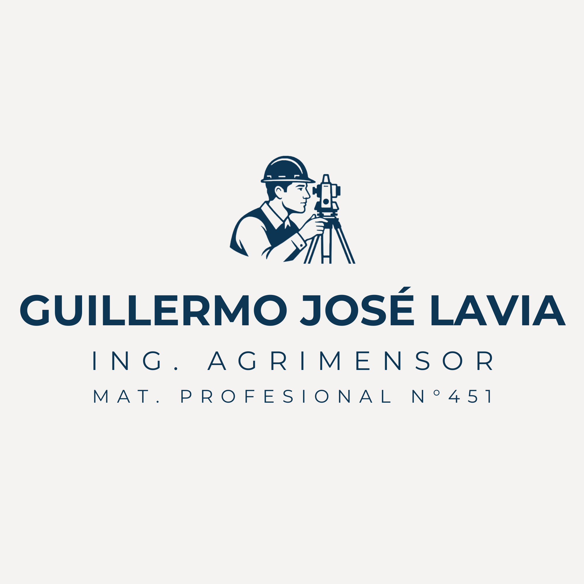 Agrimensor Lavia Guillermo 